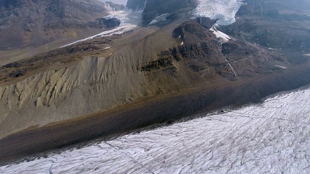 冰川航拍图视频素材