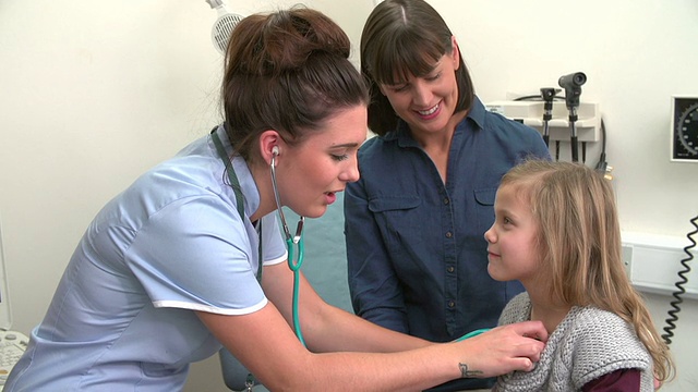 护士在手术中听儿童胸部视频下载