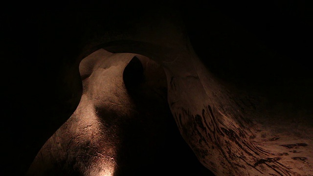 来自保加利亚Magura洞穴的岩石视频下载