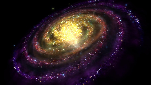 旋转星系-可循环视频下载