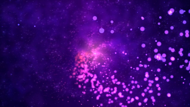 粒子螺旋背景-循环视频素材