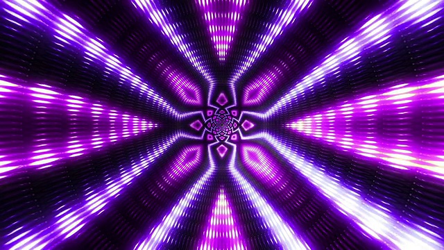 VJ闪灯墙-紫光舞台视频素材