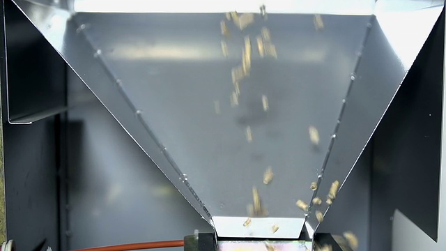 工厂机器零件特写视频素材