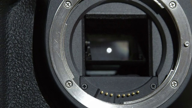 相机镜头支架，用于固定镜头视频素材