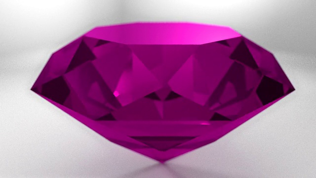 粉色宝石红宝石宝石旋转婚礼背景环宝石宝石视频下载