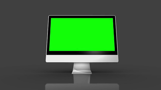 媒体设备屏幕显示绿色屏幕视频下载