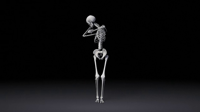 伸展和锻炼人体骨骼系统视频下载