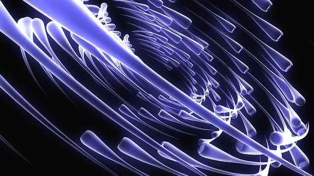 幻想对象螺旋动画(可循环)，(HD 1080)视频素材