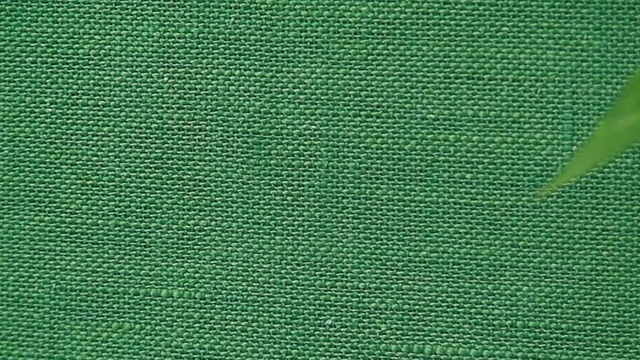 背景来自绿色亚麻纺织品，pan (HD 1080/50i)视频下载