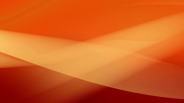温暖的橙色波视频素材