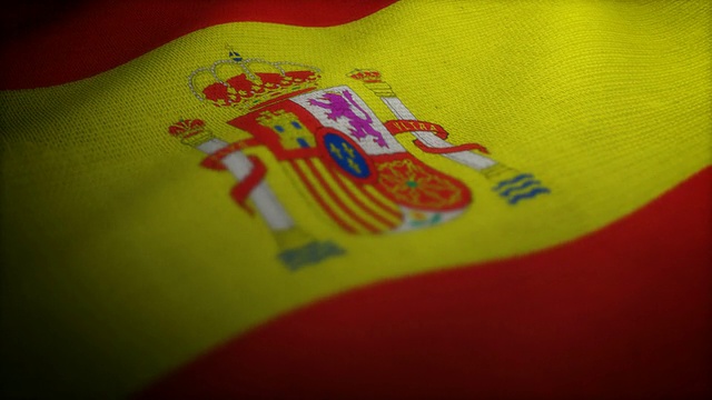 西班牙的国旗视频下载
