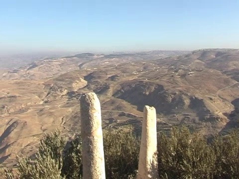 摩西纪念碑上的景色视频下载
