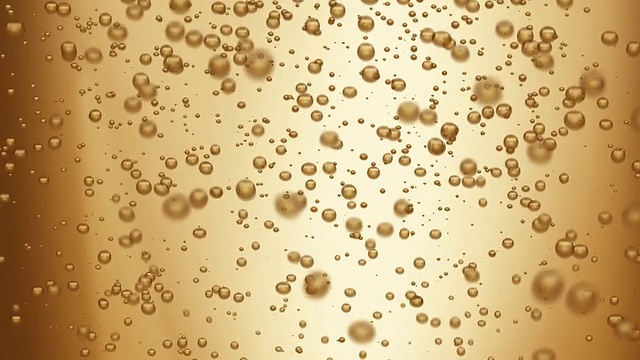 香槟气泡(无缝循环)视频素材