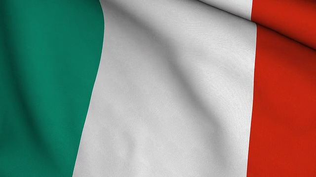 意大利国旗视频素材