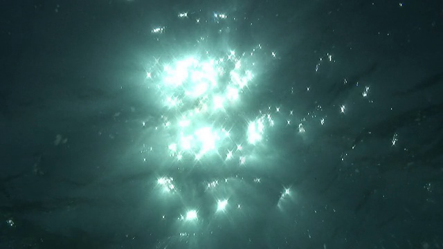 水中倒影-慢动作视频素材
