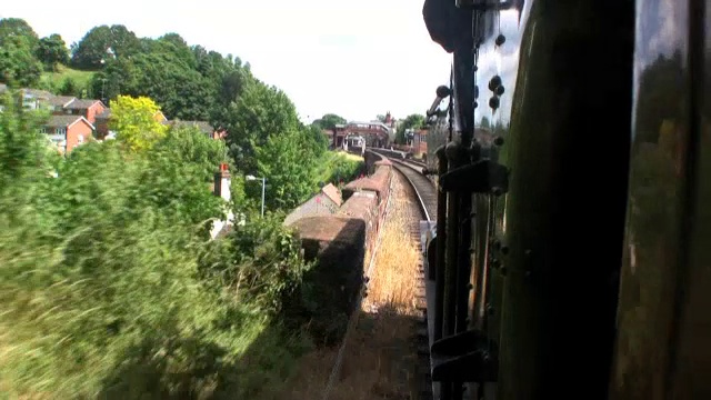 农村蒸汽火车视频素材
