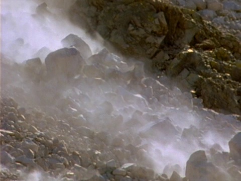 山崩,自然地理,自然,环境视频素材