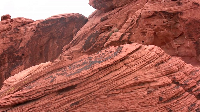 红色岩层视频下载