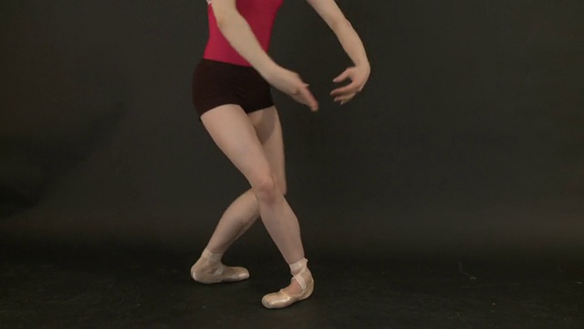 现代芭蕾舞者:29.97帧/秒视频素材