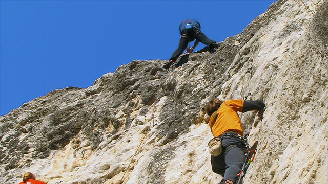 登山者视频素材