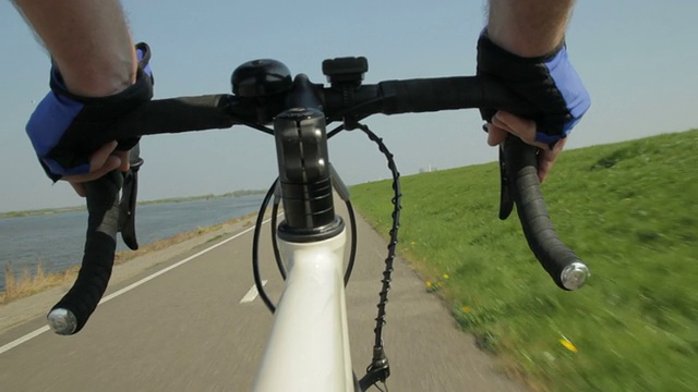 骑自行车视频素材