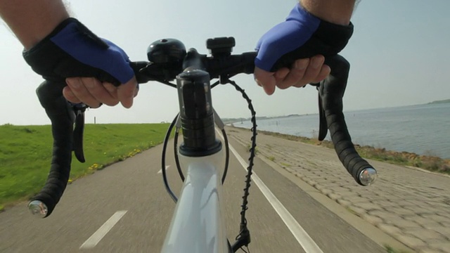骑自行车视频素材