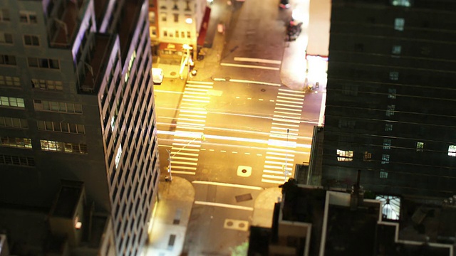 曼哈顿街景视频素材