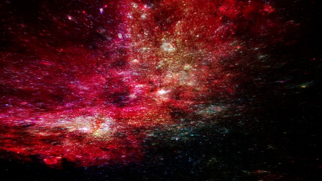 暗抽象星系Nexus循环视频素材