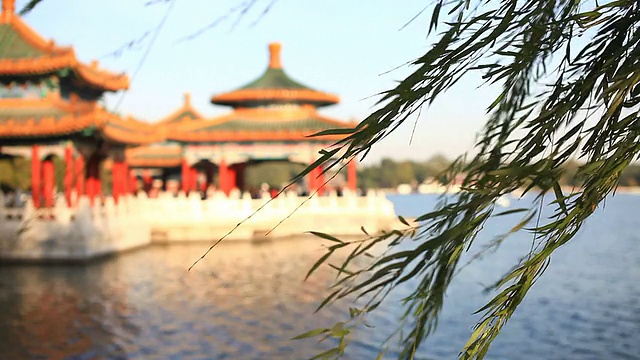 北京美景:北海公园视频素材