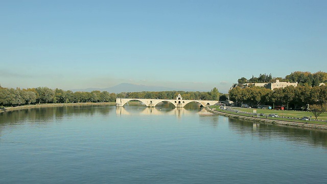 阿维尼翁桥，法国视频素材