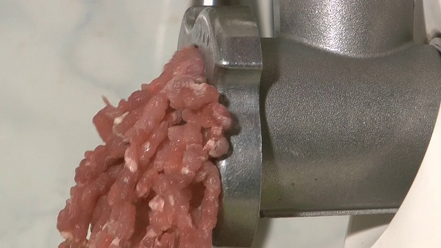 五香碎肉。视频素材