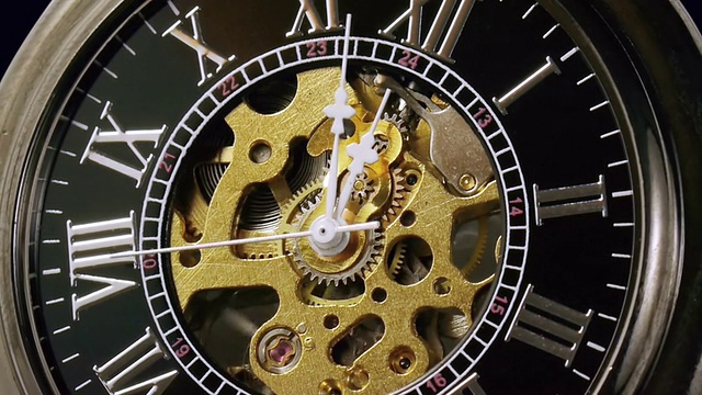 Pocketwatch Timelapse Zoom Out(高清)视频下载