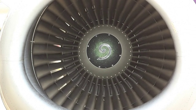 航空涡轮发动机视频下载