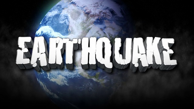 标题3 d地震视频素材