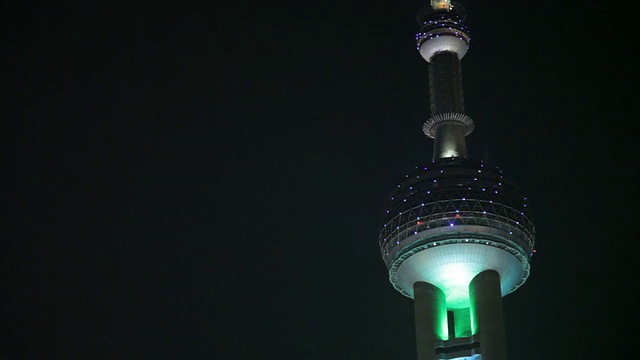 上海东方明珠塔的上层豆荚视频下载