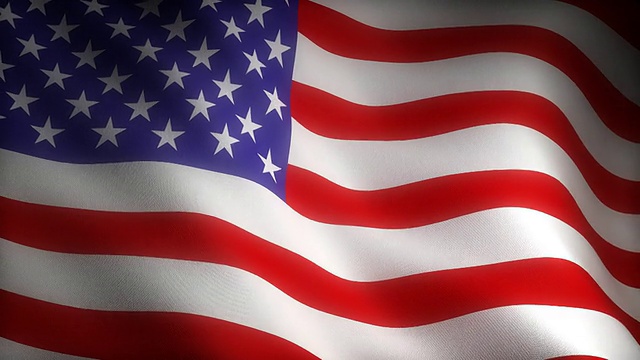 美国国旗(无缝)视频素材