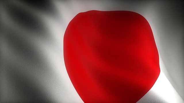 日本国旗(无缝)视频素材