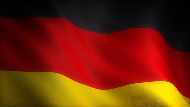 德国国旗(无缝)视频素材