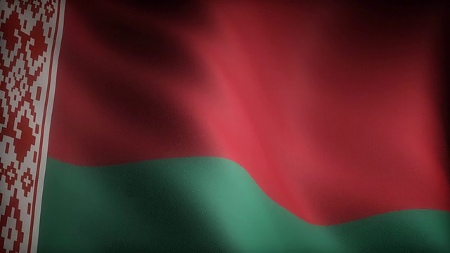 白俄罗斯国旗(无缝)视频素材
