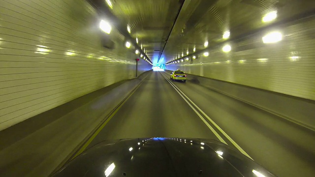 离开皮特堡隧道视频素材