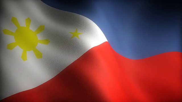 菲律宾国旗视频素材