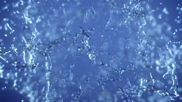 水爆炸视频素材