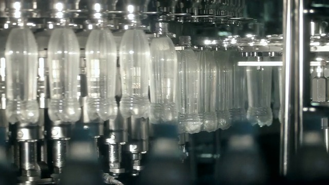 碳酸饮料生产线视频素材