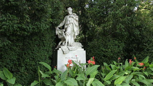 汉斯·马卡特雕像，维也纳视频下载