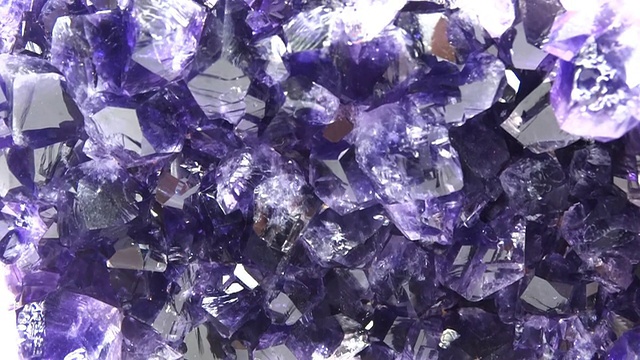 紫水晶宝石的纹理背景视频下载