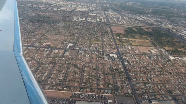 航空公司接近凤凰城亚利桑那州住房HD视频下载