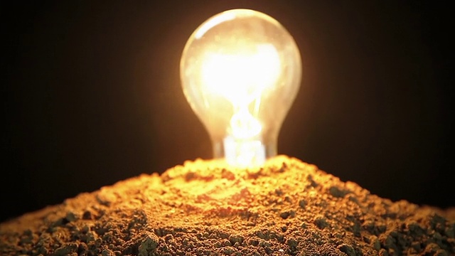 电力，能源，自然，灯泡，土壤生态学视频下载