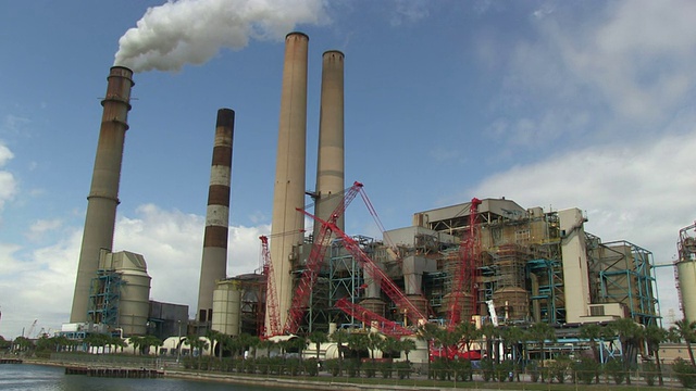燃煤发电厂视频素材