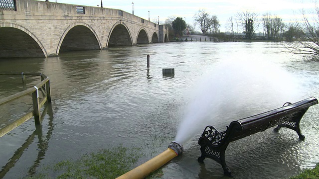 洪水防御泵视频下载