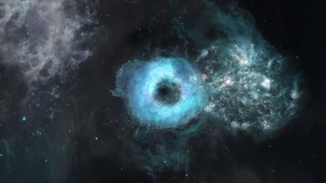 恒星和星系背景。Loopable。空间背景:星云，恒星，彗星。视频下载